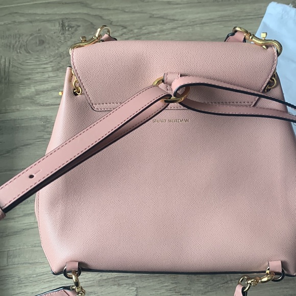 Stuart Weitzman Brielle Backpack EUC - Picture 4 of 11